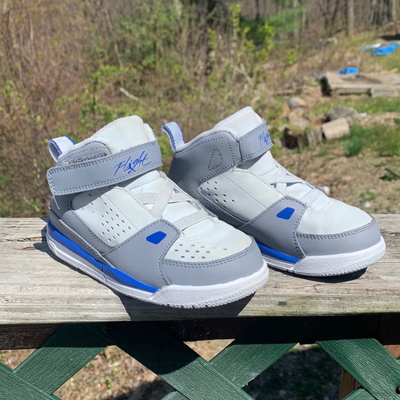 Jordan Other - Air Jordan Sneakers Sz 10c Gray/Blue